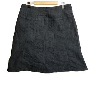 Contrast denim skirt in size 11